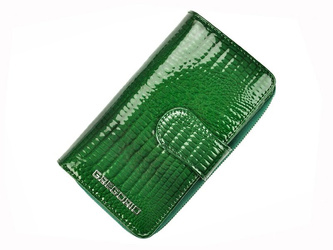 Portfel damski skórzany skóra naturalna Gregorio