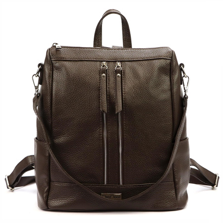 Plecak damski skórzany skóra naturalna MiaMore