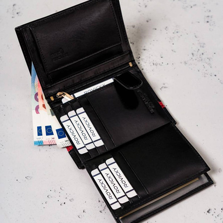 Portfel męski skórzany skóra naturalna  Peterson