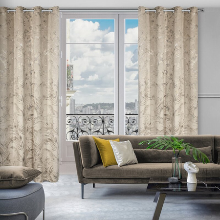 ZASŁONA GOTOWA DEBRA 135 X 270 CM BEŻOWY