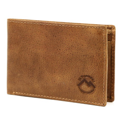 Portfel męski skórzany skóra naturalna El Forrest