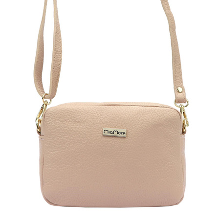 Torebka torebki skórzana skóra naturalna MiaMore damska 