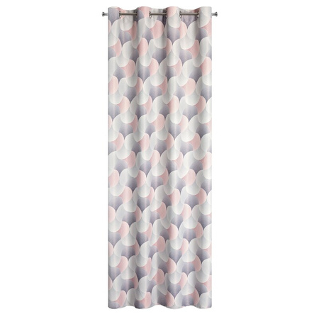 ZASŁONA GOTOWA ASETA 140 X 250 CM SZARY