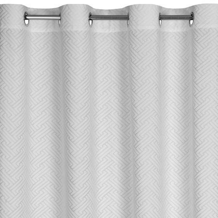 ZASŁONA GOTOWA ISLA 140 X 250 CM BIAŁY