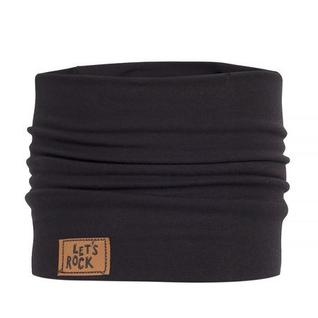 Komin jj LETS ROCK czarny 128/140