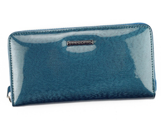 Portfel damski skórzany skóra naturalna Gregorio