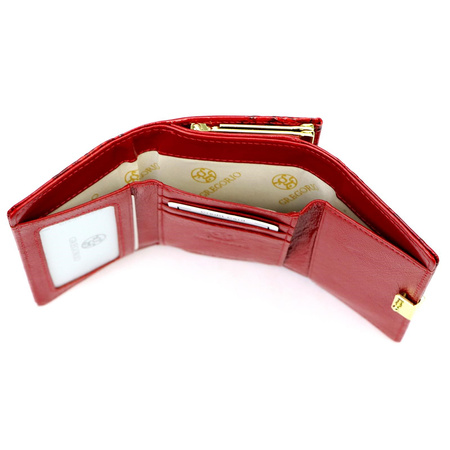 Portfel damski skóra naturalna skórzany Gregorio 