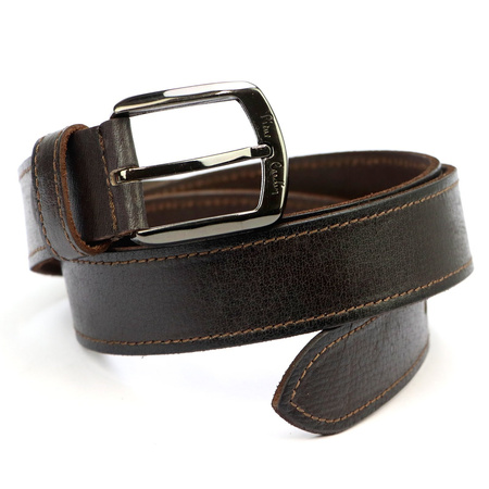 Pasek męski skórzany skóra naturalna Pierre Cardin 