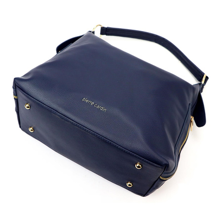 Torebka torebki skórzana skóra ekologiczna Pierre Cardin damska