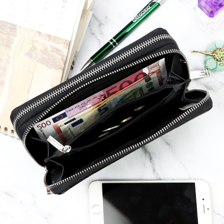 Portfel damski skóra naturalna skórzany Pierre Cardin