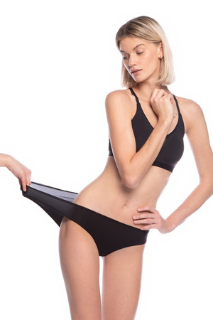 Figi bikini Flexy Fit 6000 BI majtki damskie beżowe 