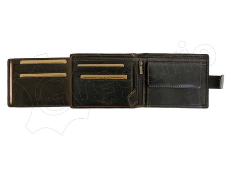Portfel męski skórzany skóra naturalna Wild 