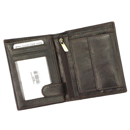 Portfel męski skórzany skóra naturalna Nordee