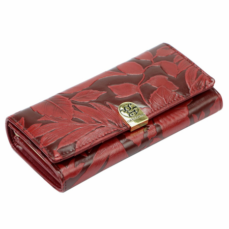 Portfel damski skórzany skóra naturalna + skóra ekologiczna Gregorio