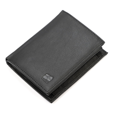 Portfel męski skórzany skóra naturalna Nordee