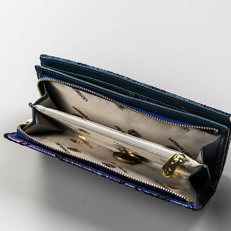 Portfel damski skóra naturalna skórzany Peterson 