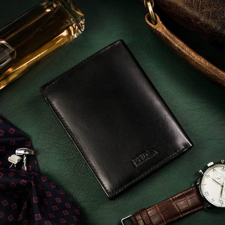Portfel męski skórzany skóra naturalna Peterson