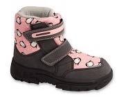 Befado - Trekk buty śniegowce dla dziewczynki