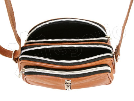 Kemer saszetka na ramię 017 Niebieska niebieski