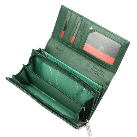 Portfel damski skórzany skóra naturalna Pierre Cardin 