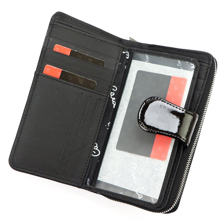 Portfel damski skórzany skóra naturalna Pierre Cardin