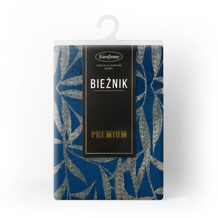 OBRUS BLINK 15 35 X 220 CM GRANATOWY