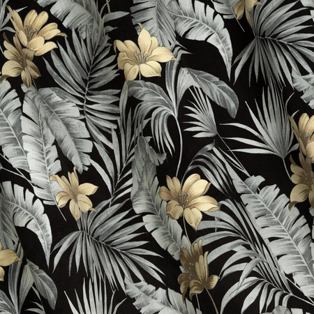 ZASŁONA GOTOWA LOREN 140 X 250 CM CZARNY