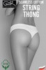 Stringi majtki damskie 41639 Seamless Cotton Thong LIGHT NUDE