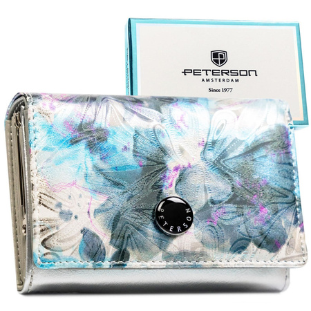 Portfel damski skóra naturalna skórzany Peterson
