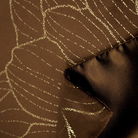 OBRUS BLINK 13 35 X 180 CM BRĄZOWY