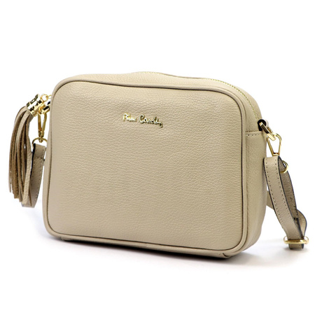 Torebka torebki skórzana skóra naturalna Pierre Cardin damska