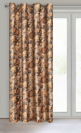 ZASŁONA GOTOWA DIANA 140 X 250 CM RUDY