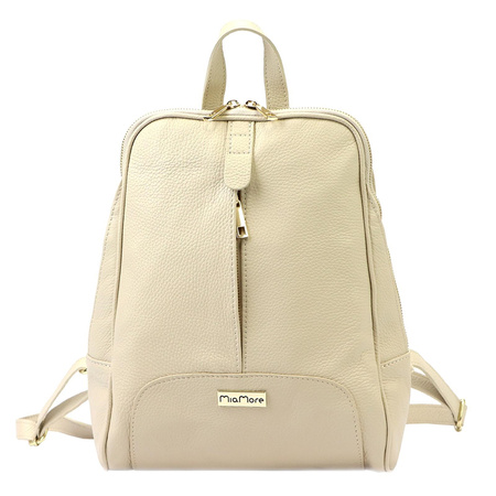 Plecak damski skórzany skóra naturalna MiaMore