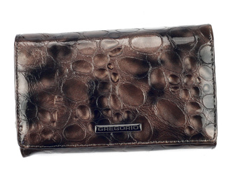 Gregorio portfel skóra naturalna wielokolorowy Gregorio FZ-112 - kobieta