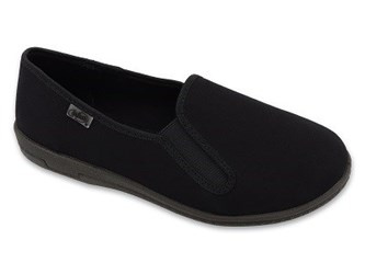 Befado - Obuwie buty męskie półbuty czarne