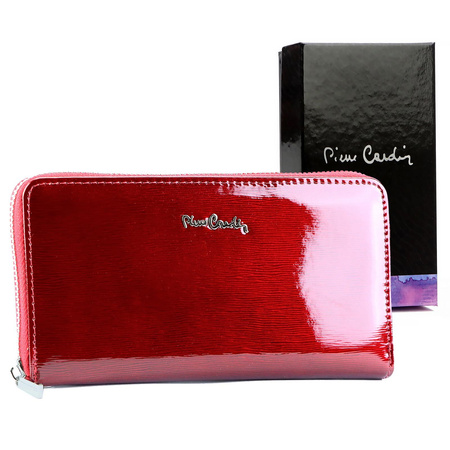 Portfel damski skórzany skóra naturalna Pierre Cardin 