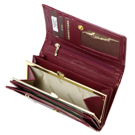 Portfel damski skórzany skóra naturalna Mato Grosso 