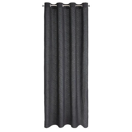 ZASŁONA GOTOWA INGA 140 X 250 CM CZARNY