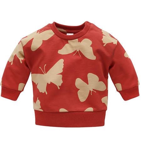 Bluza dresowa czerwona dla dziewczynki Imagine Pinokio 