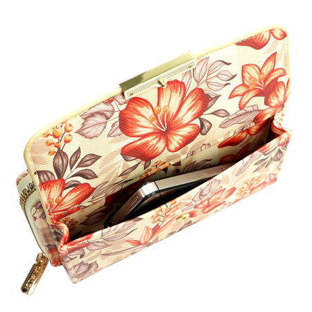 Portfel damski skórzany skóra ekologiczna Cavaldi