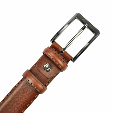 Pasek męski skórzany skóra naturalna Pierre Cardin