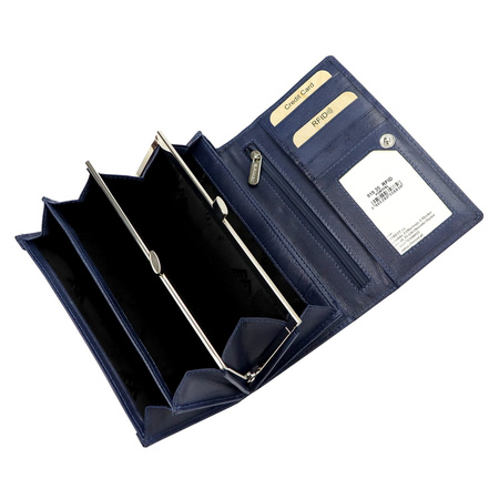 Portfel damski skórzany skóra naturalna El Forrest 