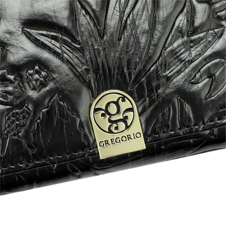 Portfel damski skórzany skóra naturalna + skóra ekologiczna Gregorio