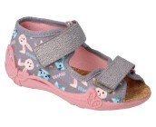 Befado kapcie sandałki pantofle dla dziewczynki