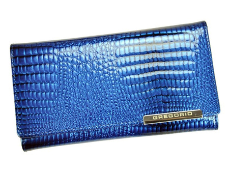 Gregorio portfel skóra naturalna czerwony Gregorio GF114 - kobieta