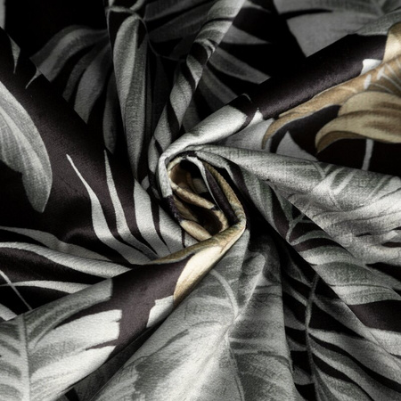 ZASŁONA GOTOWA LOREN 140 X 250 CM CZARNY