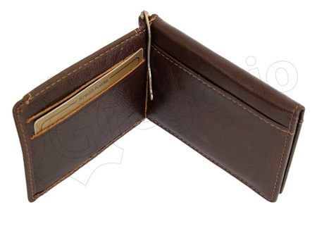 Portfel męski skórzany skóra naturalna Wild 