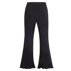 Leginsy dzwony TRES BIEN czarny,prążek 122