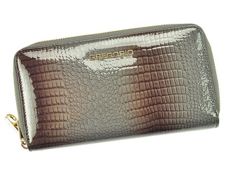 Portfel damski skórzany skóra naturalna Gregorio