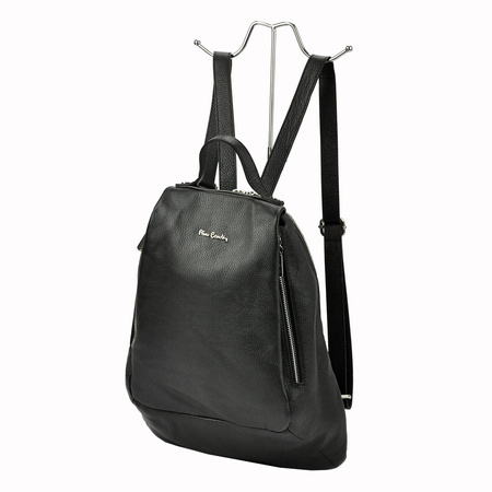 Plecak damski skórzany skóra naturalna Pierre Cardin